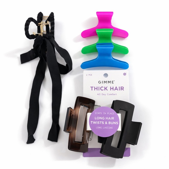 Gimme Accessories - Assorted Brands | Women’s Claw Clip Set